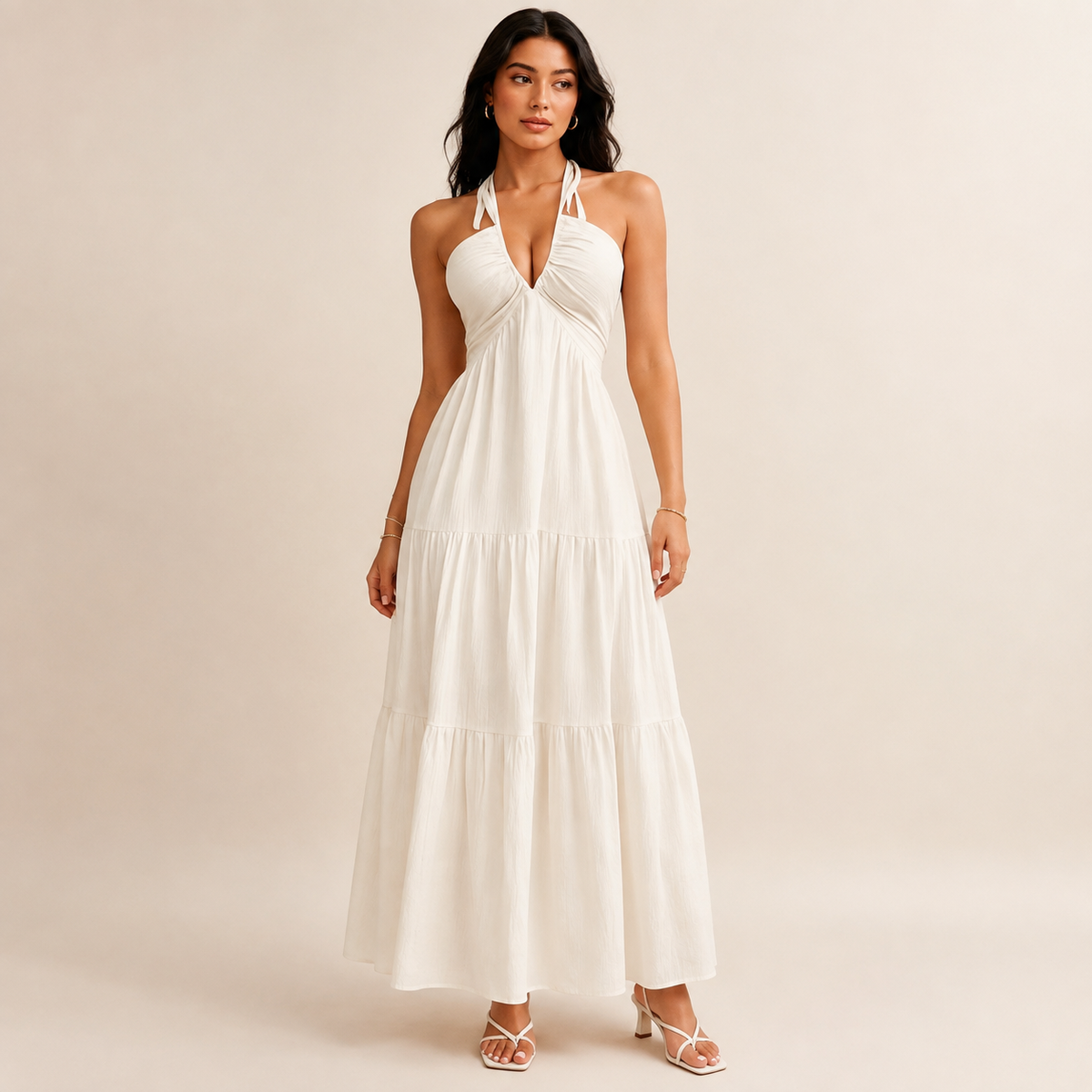 Women's Plain Summer Dress