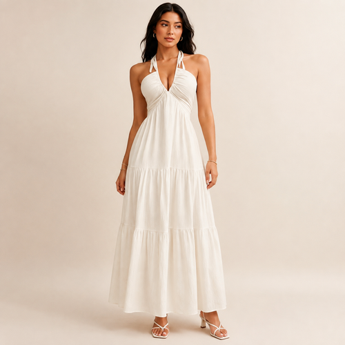 Women's Plain Summer Dress